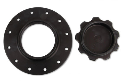Equipped Billet Fuel Cell Cap 12-Bolt Flange Holley-3