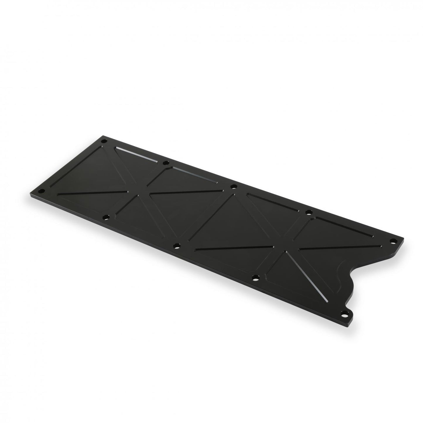 LS Valley Cover Trussed GM LS1/LS6 Trussed Valley Cover, Satin Black Finish Holley