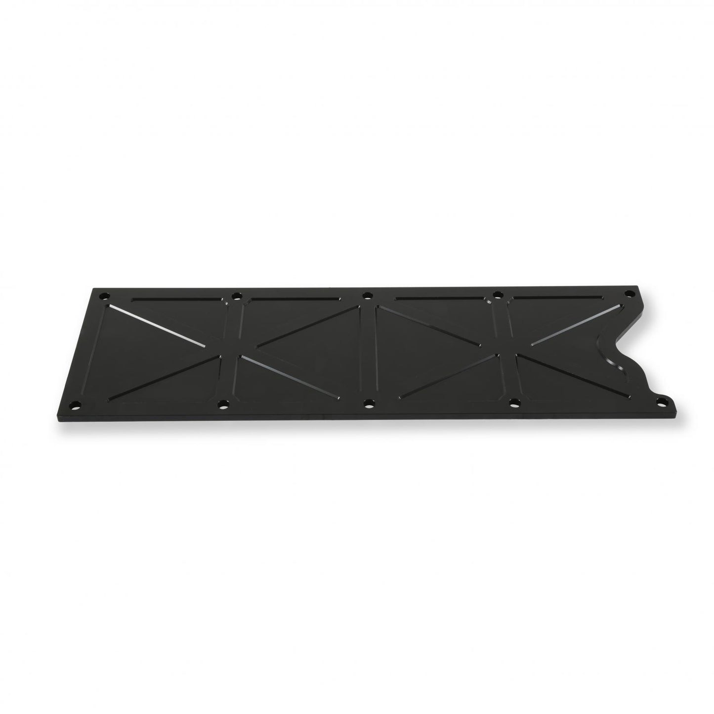 LS Valley Cover Trussed GM LS1/LS6 Trussed Valley Cover, Satin Black Finish Holley-2