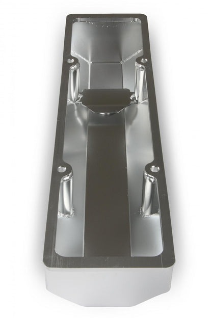 GM Licensed Valve Cover Track Series SBC Fabricated Aluminum Perimeter Bolt 1958-1986 Chevrolet Small Block 283-400 Cubic Inch Flat Top Holley-11