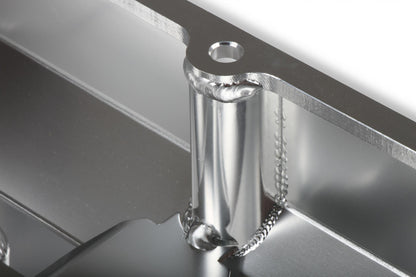 GM Licensed Valve Cover Track Series SBC Fabricated Aluminum Perimeter Bolt 1958-1986 Chevrolet Small Block 283-400 Cubic Inch Flat Top Holley-12