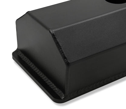 GM Licensed Valve Cover Track Series SBC Fabricated Aluminum Perimeter Bolt 1958-1986 Chevrolet Small Block 283-400 Cubic Inch Flat Top Holley-2