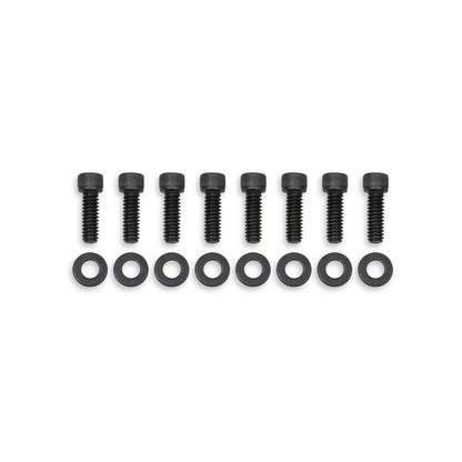 GM Licensed Valve Cover Track Series SBC Fabricated Aluminum Perimeter Bolt 1958-1986 Chevrolet Small Block 283-400 Cubic Inch Flat Top Holley-5