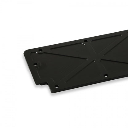 LS Valley Cover with Oil Fill Black Billet for GM LS2/LS3/LS7/LSX Applications, Trussed Design Holley-3