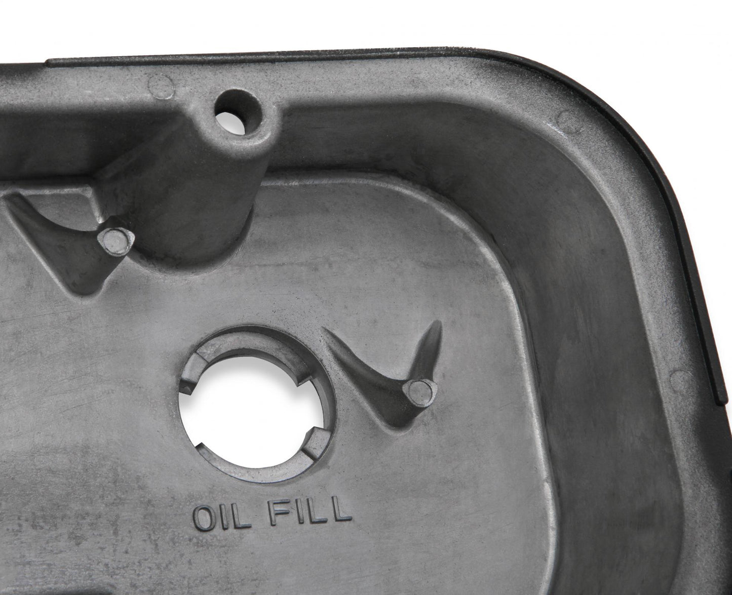 M/T Valve Covers Vintage Style Finned BBC Chevrolet Big Block Cast Aluminum Holley-5