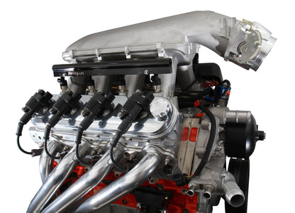 LS Valve Covers Polished Standard Height LS Valve Covers W/ Coil Mounting Posts, Cast Aluminum Polished Finish Holley-4