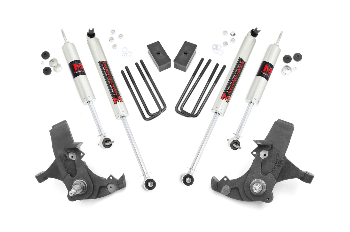 4 Inch Lift Kit M1 Chevy C1500/K1500 Pickup Extended Ca/Half-Ton SUV (88-99) Rough Country