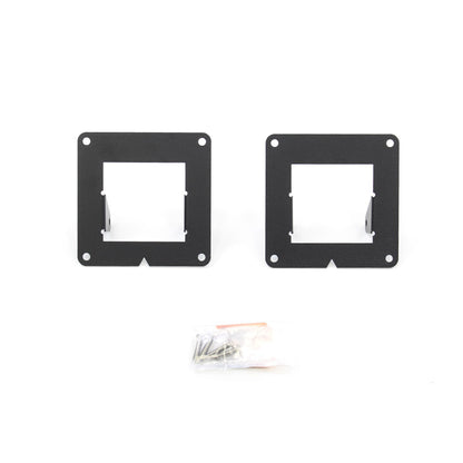 BR6/BR11 Light Plates Textured Black Designed for Rigid D-Series 2010-2018 Dodge Ram 2500/3500 Without Park Sense Go Rhino