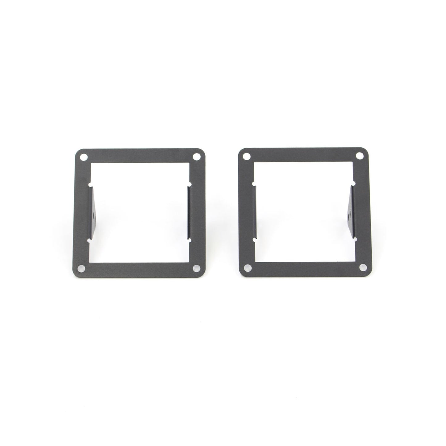 BR6/BR11 Light Plates Textured Black Designed for Rigid D-Series Dually 2010-2018 Dodge Ram 2500/3500 Go Rhino
