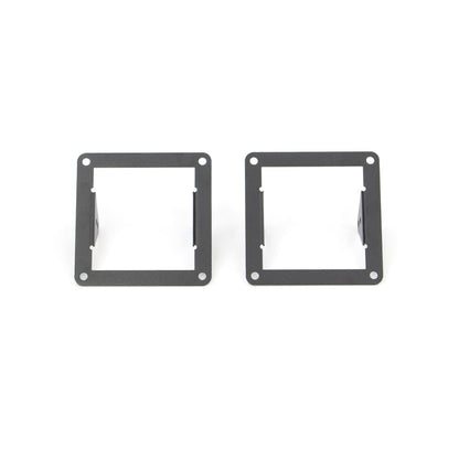 BR6/BR11 Light Plates Textured Black Designed for Rigid D-Series Dually 2010-2018 Dodge Ram 2500/3500 Go Rhino