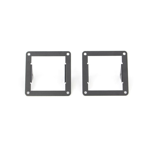 BR6/BR11 Light Plates Textured Black Designed for Rigid D-Series Dually 2010-2018 Dodge Ram 2500/3500 Go Rhino