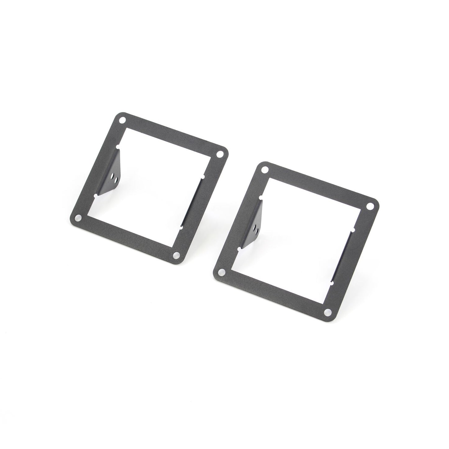 BR6/BR11 Light Plates Textured Black Designed for Rigid D-Series Dually 2010-2018 Dodge Ram 2500/3500 Go Rhino-2