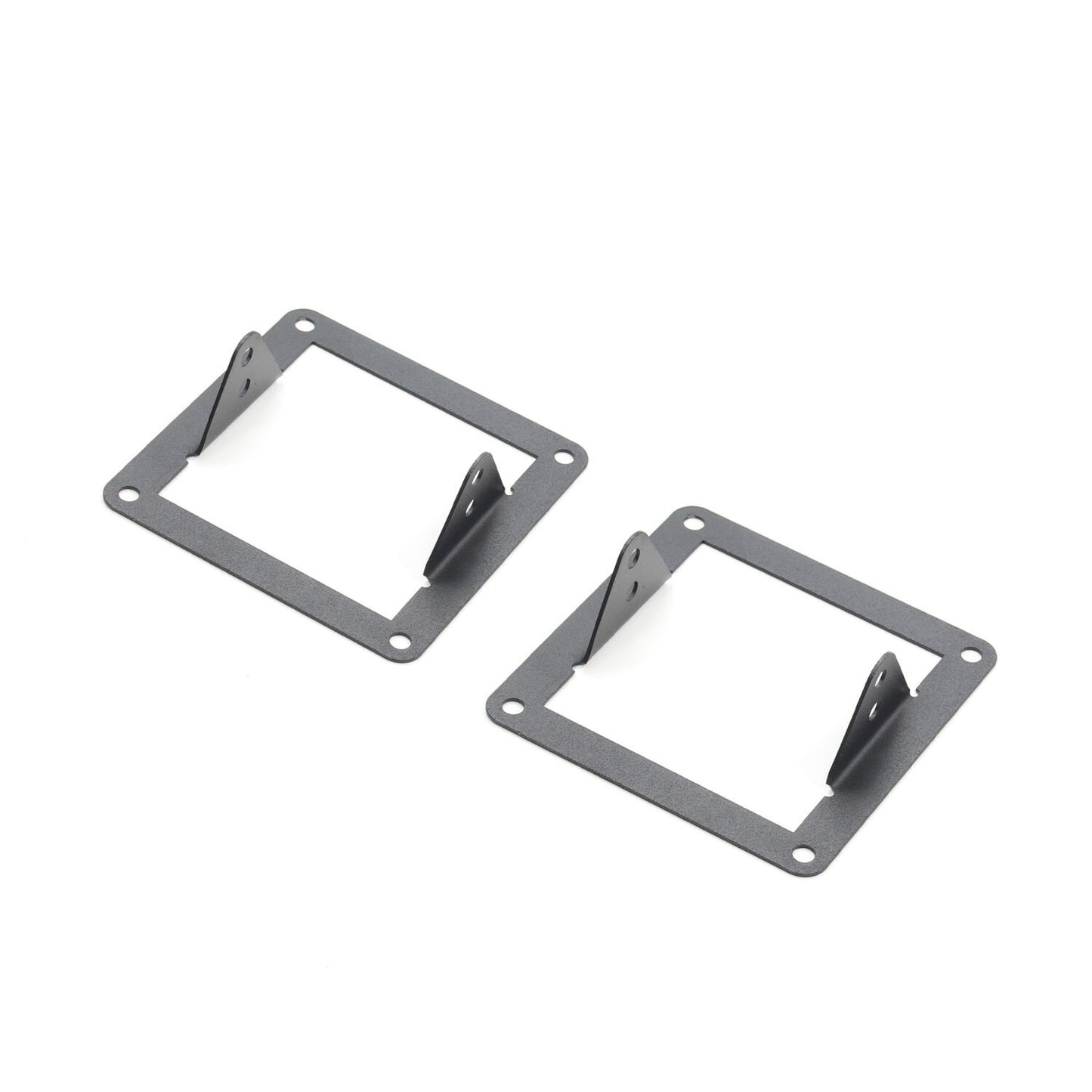 BR6/BR11 Light Plates Textured Black Designed for Rigid D-Series Dually 2010-2018 Dodge Ram 2500/3500 Go Rhino-3