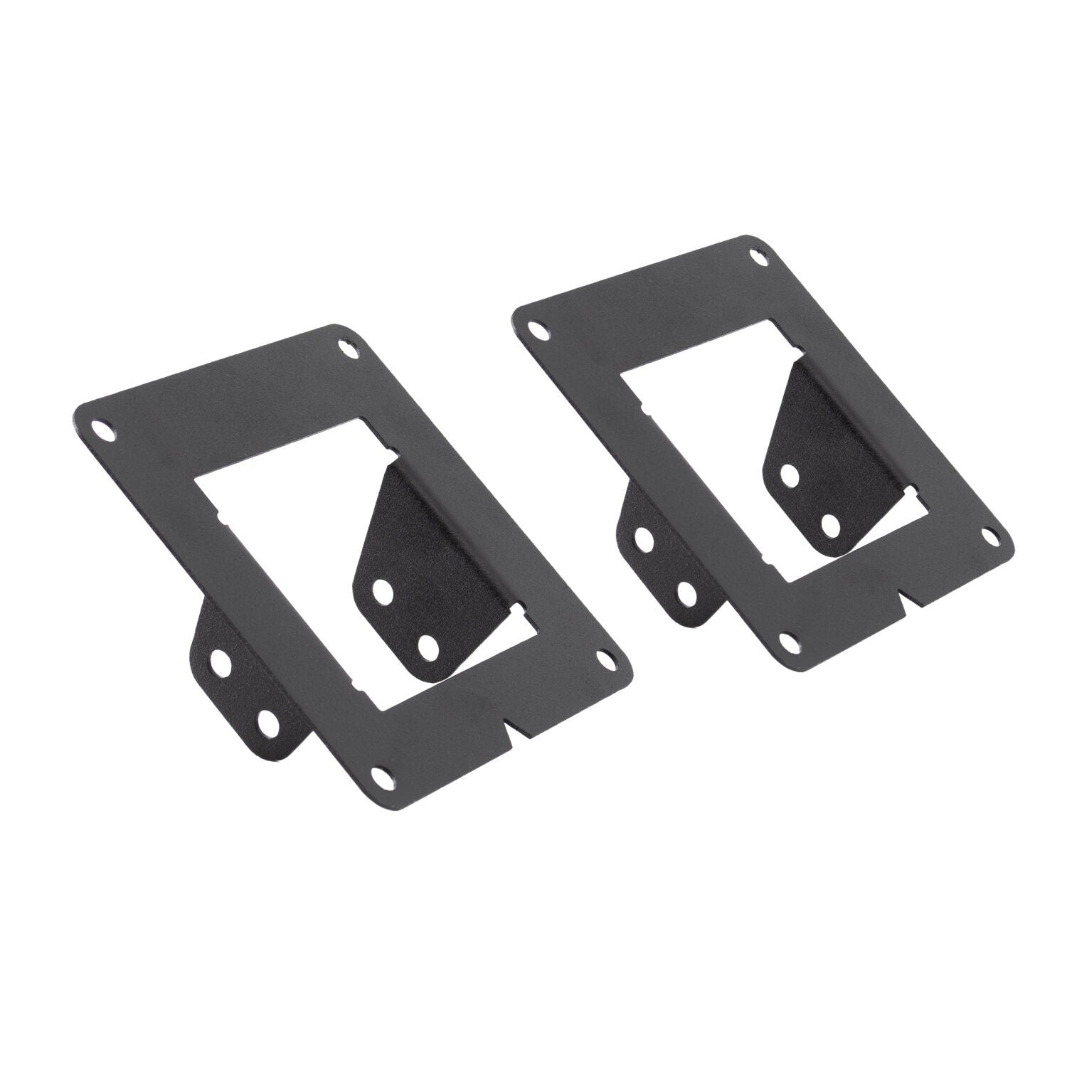 BR6/BR11 Light Plates Textured Black Designed for Par# 751002 2010-2018 Dodge Ram 2500/3500 Without Park Sense Go Rhino-1