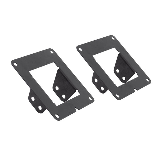 BR6/BR11 Light Plates Textured Black Designed for Par# 751002 2010-2018 Dodge Ram 2500/3500 Without Park Sense Go Rhino-1