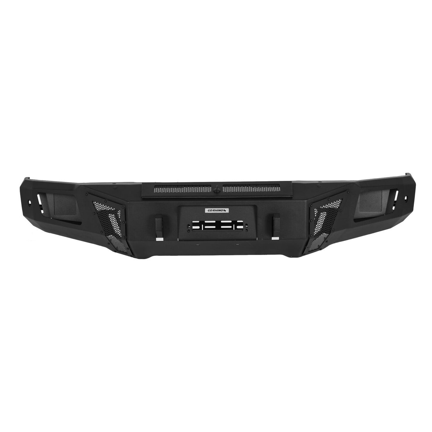BR6 Front Bumper Replacement Textured Black 2014-2021 Toyota Tundra Go Rhino-1