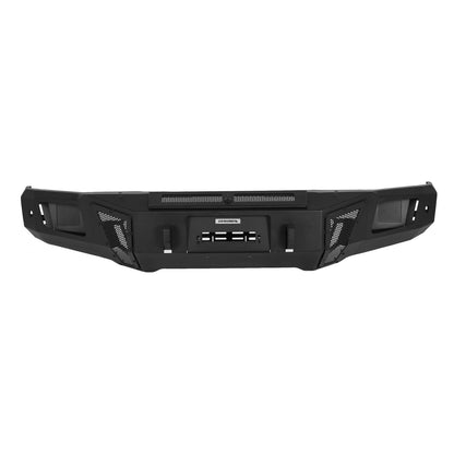 BR6 Front Bumper Replacement Textured Black 2014-2021 Toyota Tundra Go Rhino-1
