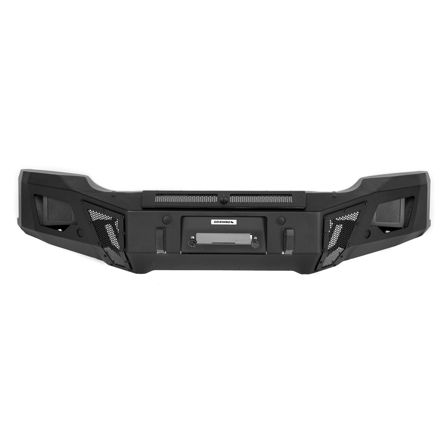 BR6 Front Bumper Replacement Textured Black 2019-2021 Silverado 1500 2022-2022 Silverado 1500 LTD Go Rhino-1