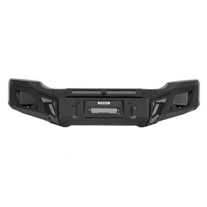 BR6 Front Bumper Replacement Textured Black 2019-2021 Silverado 1500 2022-2022 Silverado 1500 LTD Go Rhino-1