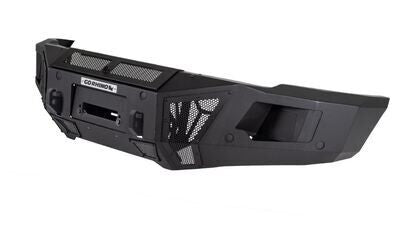 BR11 Front Bumper Replacement Textured Black 2019-2024 Ram 2500/3500 Go Rhino-3