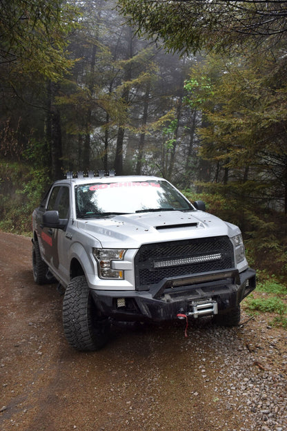 BR5 Front BR Bumper for Ford F 150 Black 2015-2017 Ford F-150 Go Rhino-2
