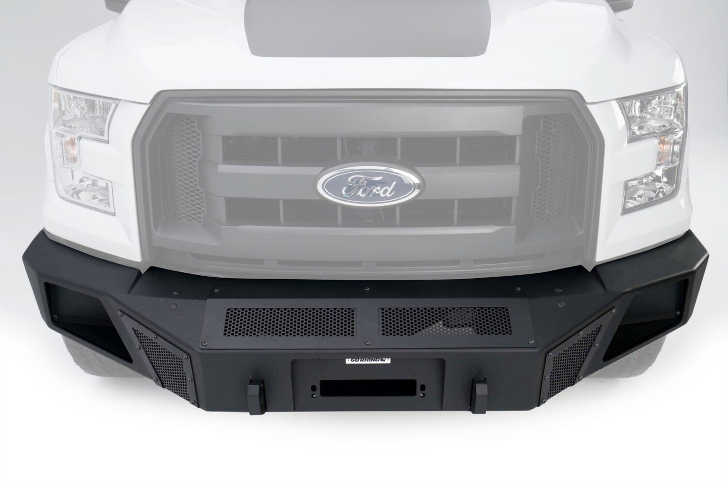 BR5 Front BR Bumper for Ford F 150 Black 2015-2017 Ford F-150 Go Rhino-8
