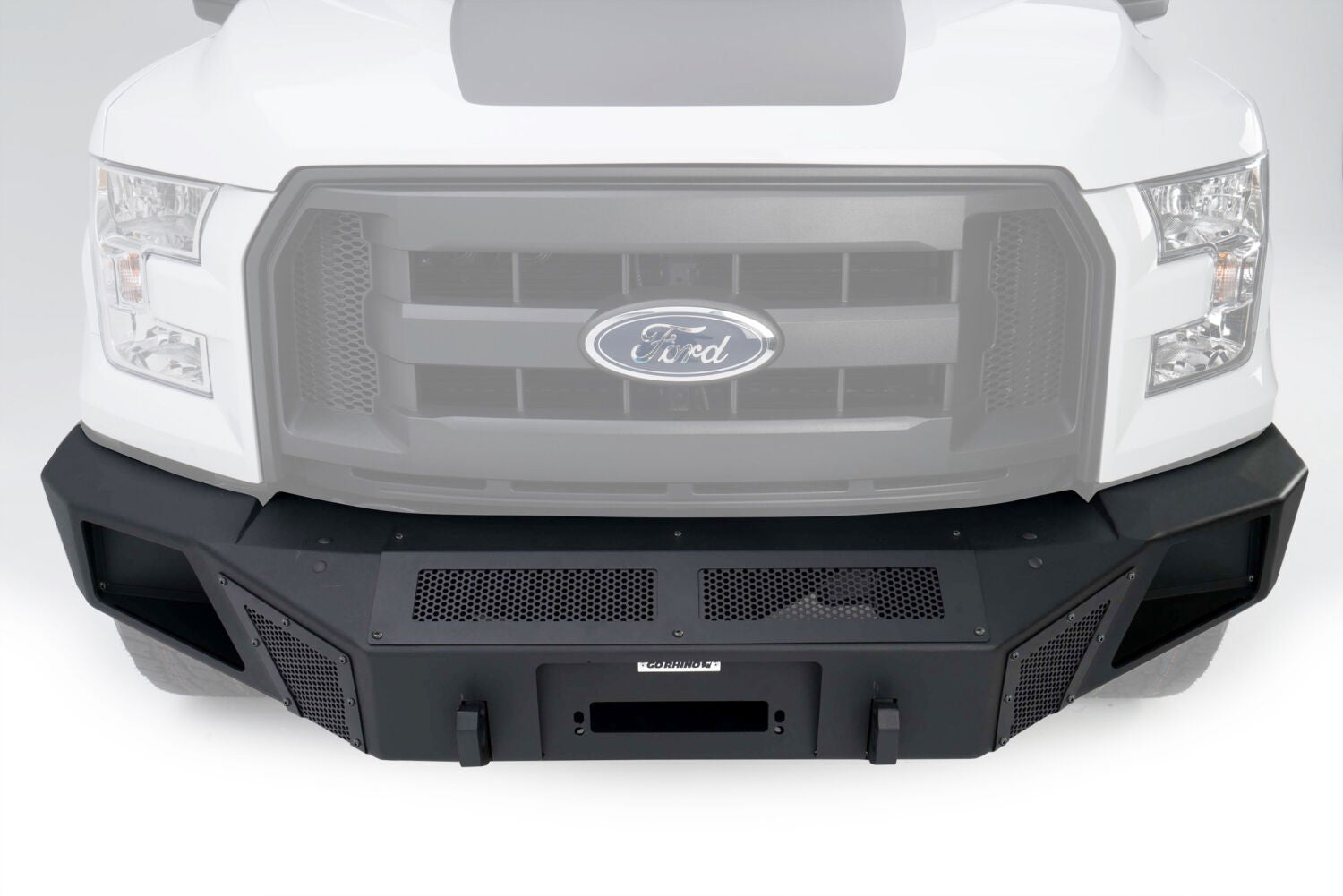 BR5 Front BR Bumper for Ford F 150 Black 2015-2017 Ford F-150 Go Rhino-8