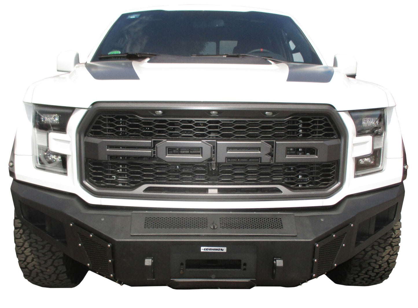 BR5.5 Front Bumper Replacement Textured Black 2017-2020 Ford F-150 Go Rhino