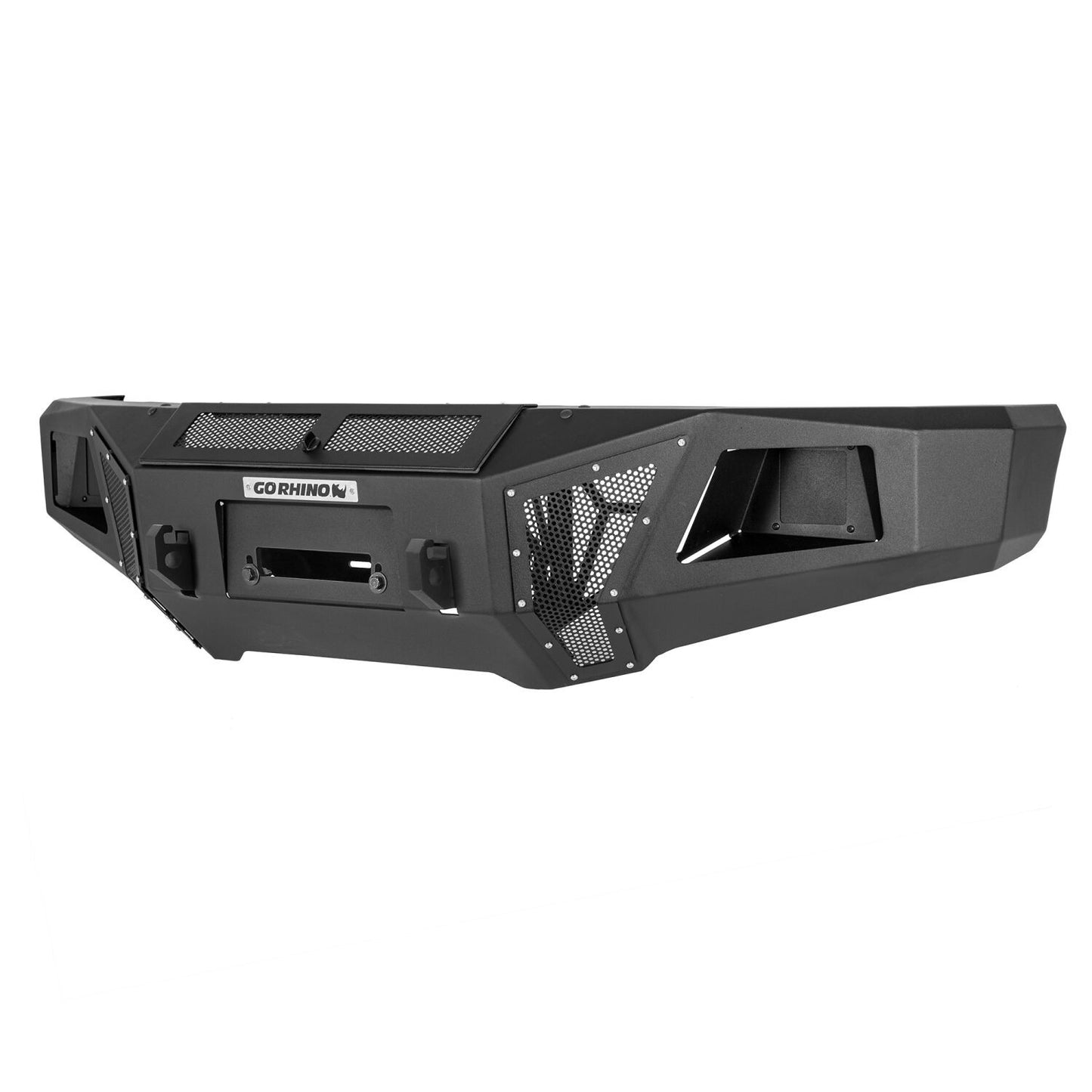 BR11 Front Bumper Replacement Textured Black 2017-2022 Ford F-250/F-350 Go Rhino-1
