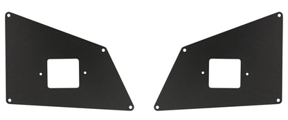 BR5 Light Plates Textured Black Ford Rigid Industries Ignite lights 2016-2023 Toyota Tacoma Go Rhino