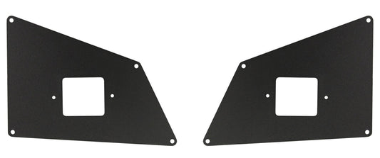 BR5 Light Plates Textured Black Ford Rigid Industries Ignite lights 2016-2023 Toyota Tacoma Go Rhino