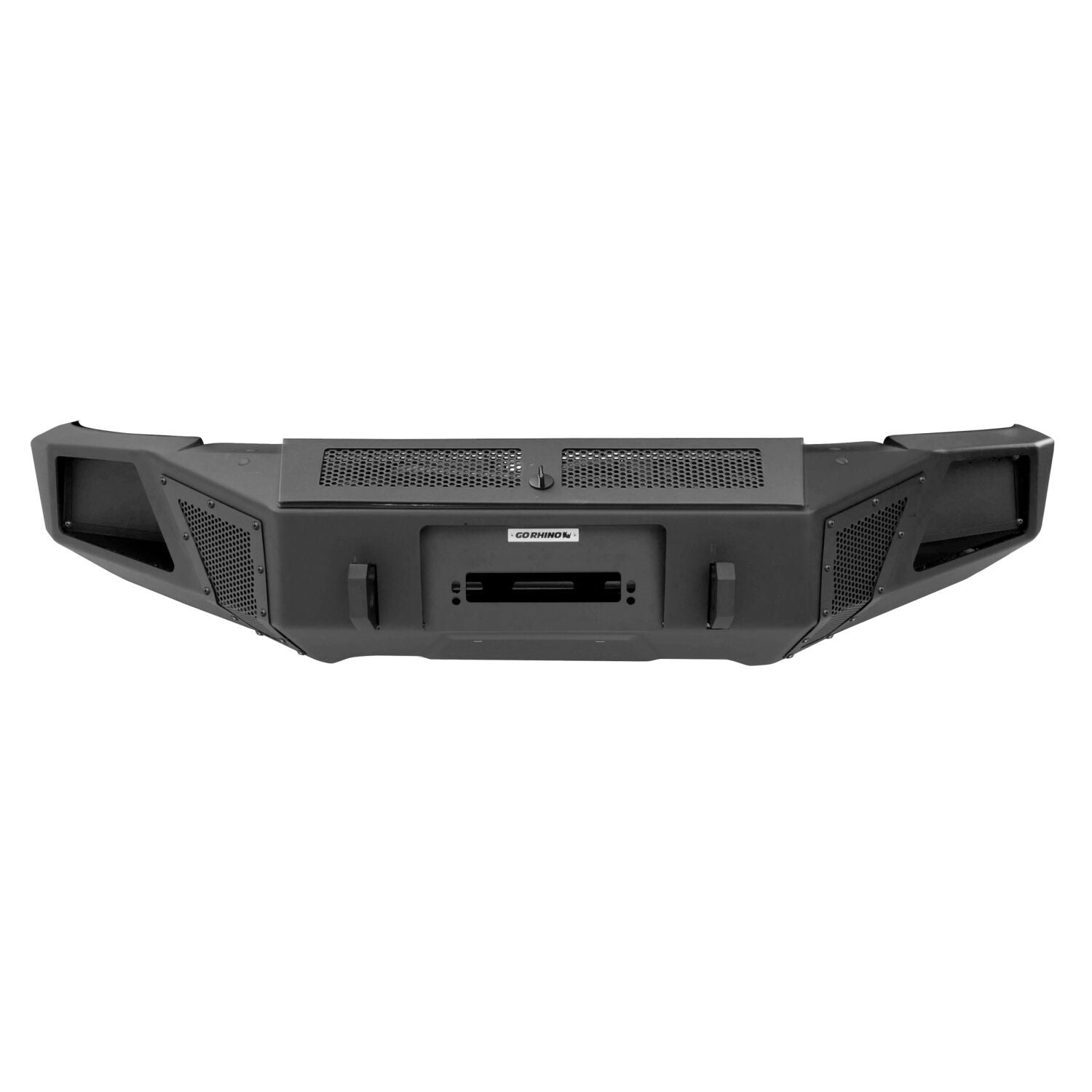 BR5.5 Winch Ready Front BR Bumper for Ford F 150 Textured Black 2018-2020 Ford F-150 Go Rhino-3