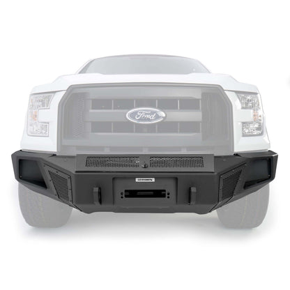 BR5.5 Winch Ready Front BR Bumper for Ford F 150 Textured Black 2018-2020 Ford F-150 Go Rhino-5