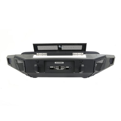 BR6 Winch Ready Front Bumper for Ford F 150 Textured Black 2021-2023 Ford F-150 Go Rhino-6