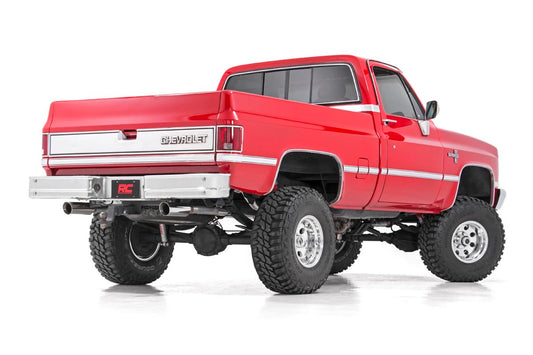 Rough Country 4 Inch Suspension Lift System 52 Inch Rear Springs 77-91 C10/K10/K5 Blazer/C15/K15 Suburban/Jimmy Rough Country