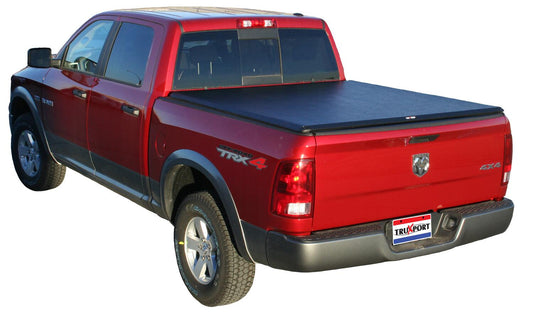 TruXport Tonneau Cover Black 2009-2018 (2019-2024 Classic) Ram 5 Foot 7 Inch Bed without RamBox Truxedo