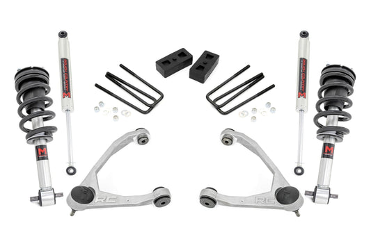 3.5 Inch Lift Kit Cast Steel M1 Strut Silverado/Sierra 1500 (07-13) Rough Country