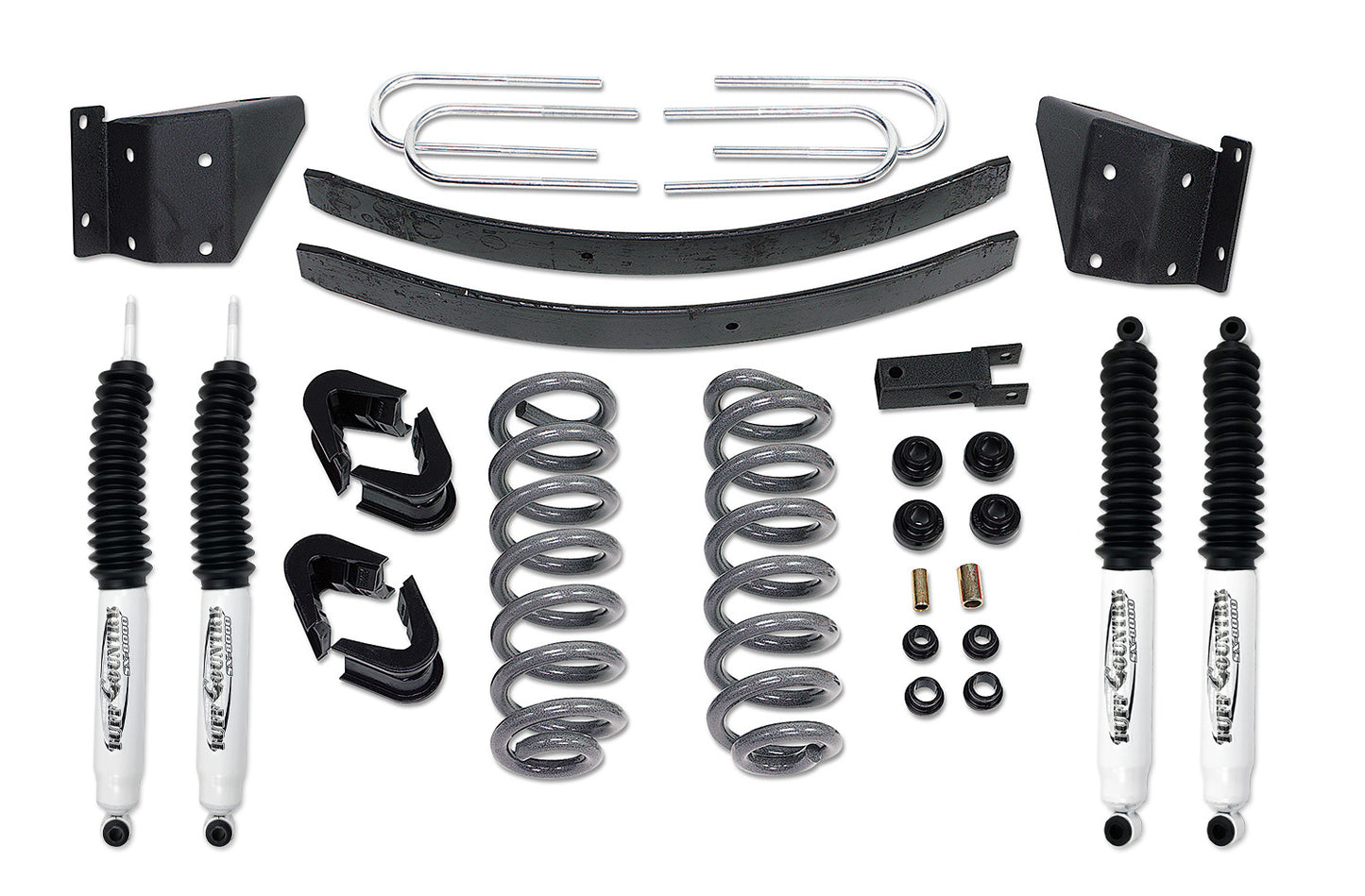 4 Inch Performance Lift Kit 73-79 Ford F150/78-79 Ford Bronco Fits Models with 3 Inch wide Rear Springs Tuff Country