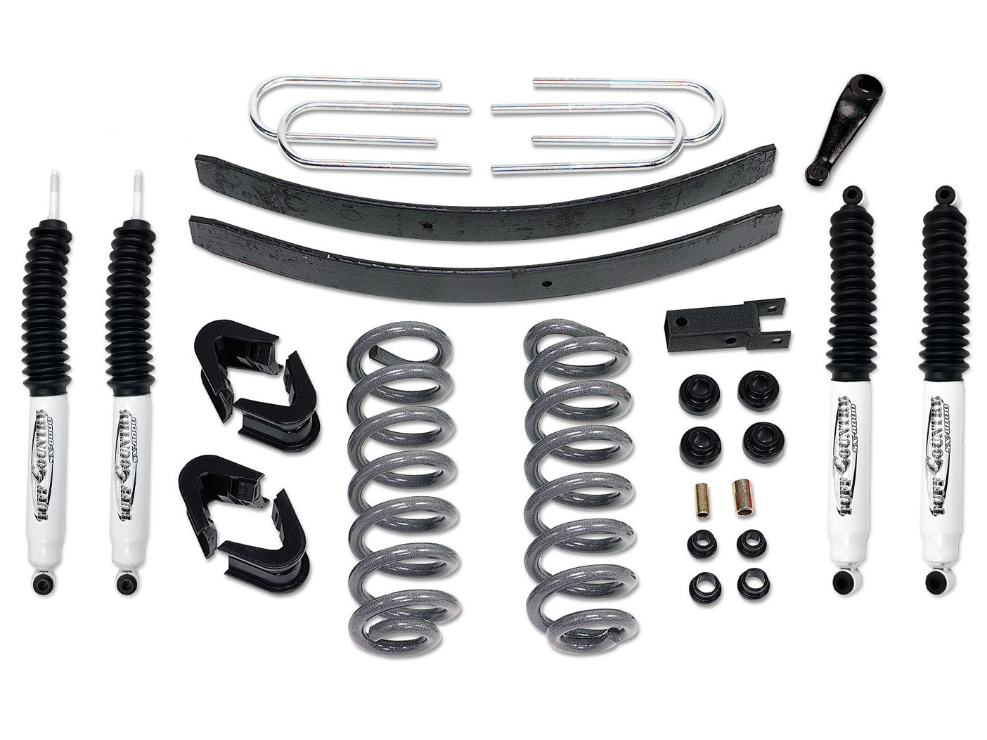 4 Inch Lift Kit 73-79 Ford F150/78-79 Ford Bronco Fits Models with 3 Inch wide Rear Springs Tuff Country