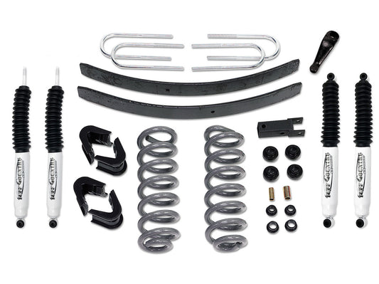 4 Inch Lift Kit 73-79 Ford F150 Fits Models with 2.5 Inch wide Rear Springs Tuff Country