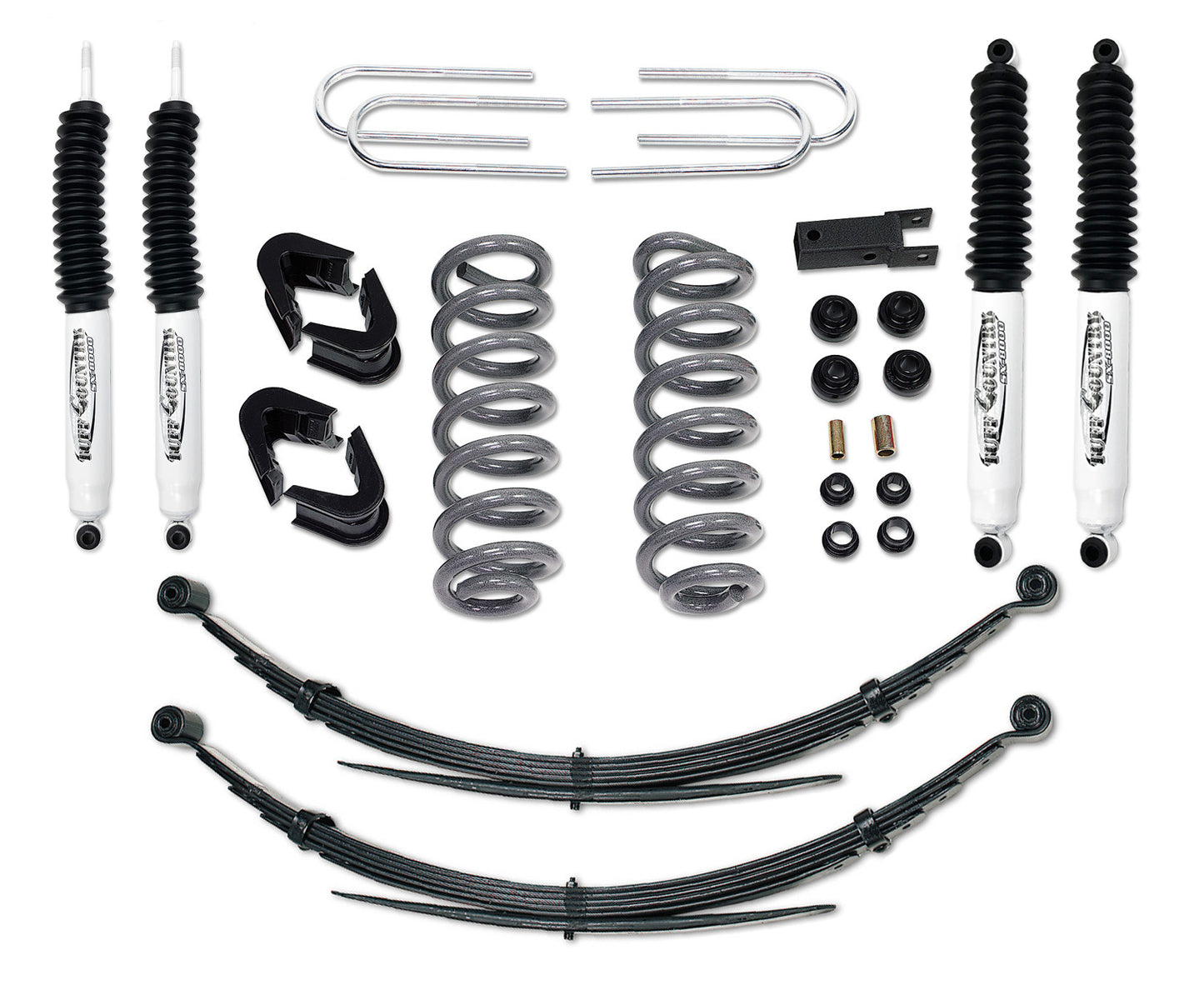 4 Inch Lift Kit 78-79 Ford Bronco Kit with Rear Leaf Springs Tuff Country