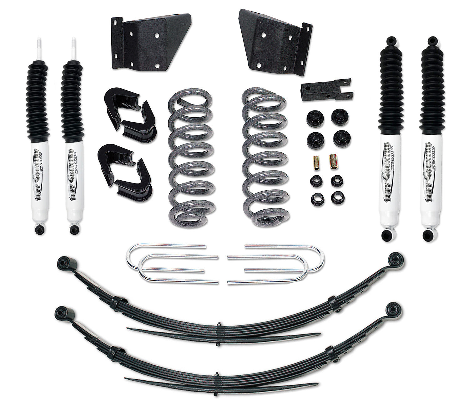 4 Inch Performance Lift Kit 78-79 Ford Bronco with Rear Leaf Springs Tuff Country