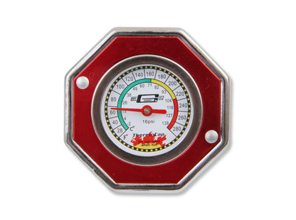 Thermocap 16 PSI Red Fits most 1955-1993 AMC, GM, Ford, Jeep, and Chrysler 4, 6, and 8 Cylinder Radiators Mr Gasket-1