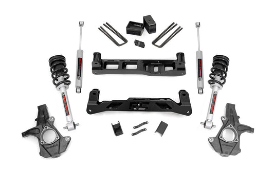 5 Inch Lift Kit Cast Steel N3 Struts Silverado/Sierra 1500 (14-17) Rough Country