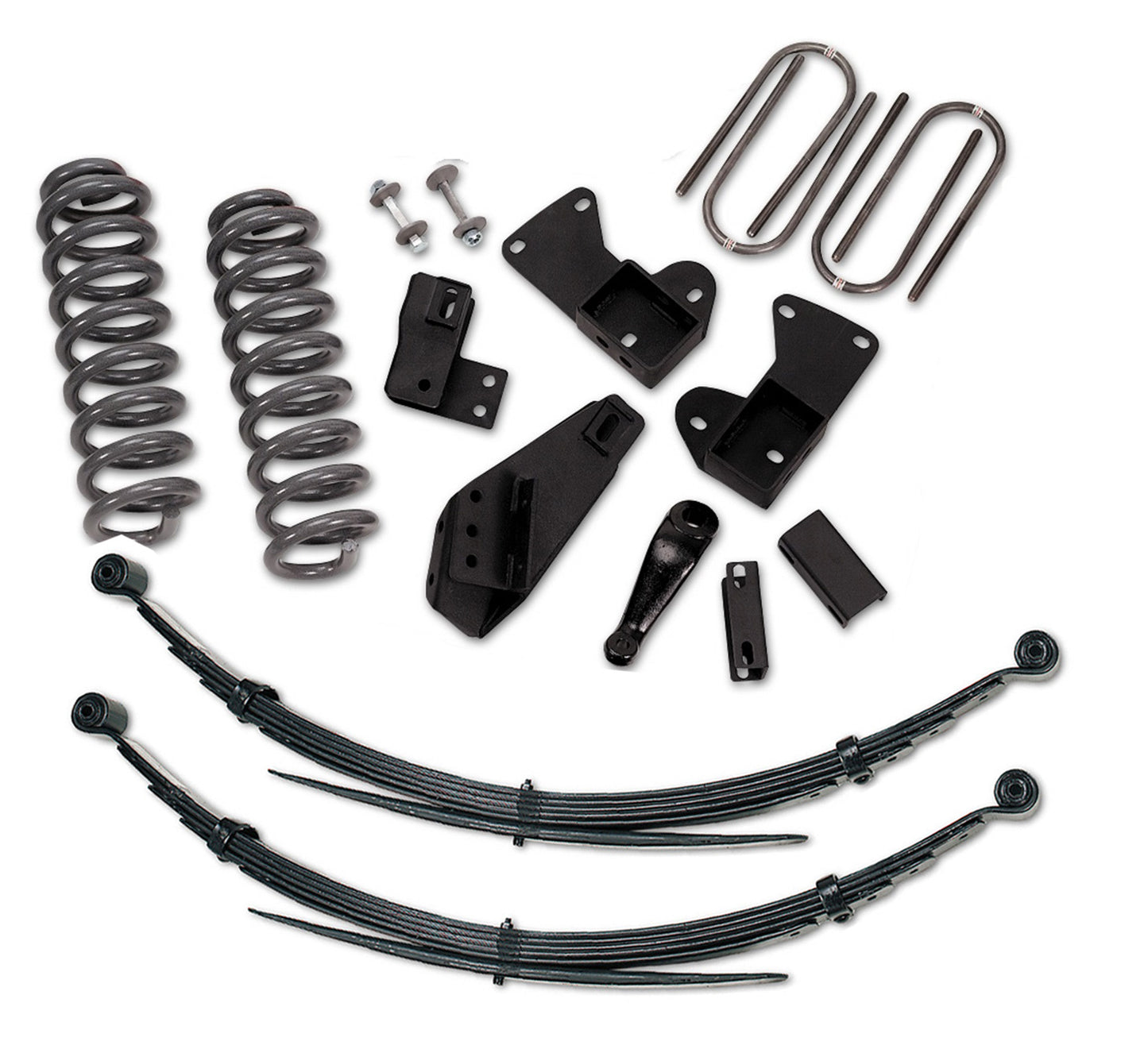 4 Inch Lift Kit 81-96 Ford F150/Bronco 4 Inch Lift Kit with Rear Leaf Springs Tuff Country-1