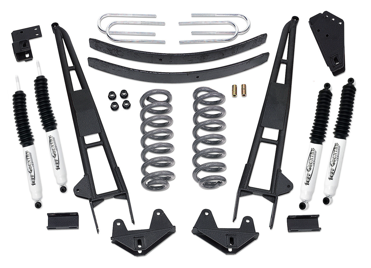 4 Inch Performance Lift Kit 81-96 Ford F150/Bronco 4 Inch Performance Lift Kit Tuff Country
