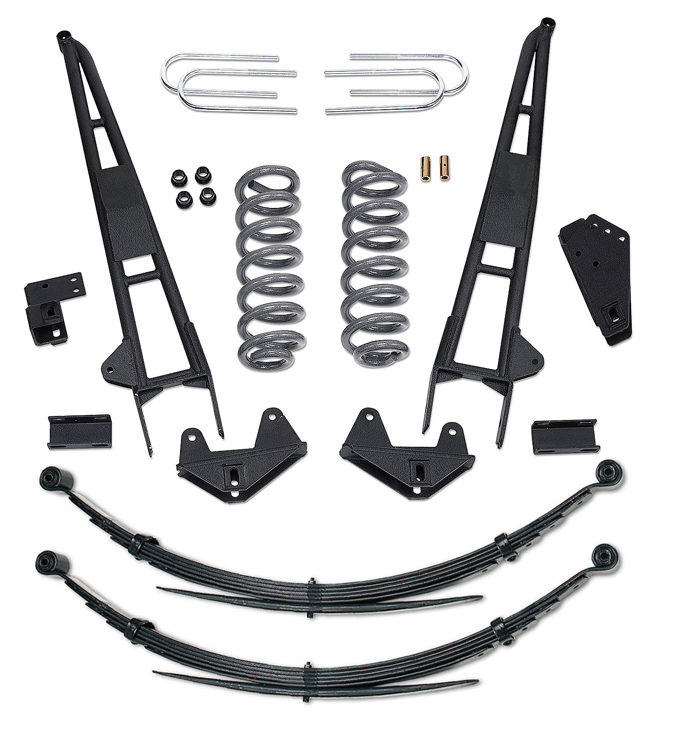 4 Inch Performance Lift Kit 81-96 Ford F150/Bronco 4 Inch Performance Lift Kit with Rear Leaf Springs Tuff Country-1