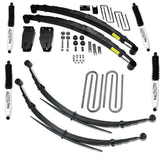 4 Inch Lift Kit 80-87 Ford F250 4 Inch Lift Kit with Rear Leaf Springs Fits Models with 351 Engine Tuff Country