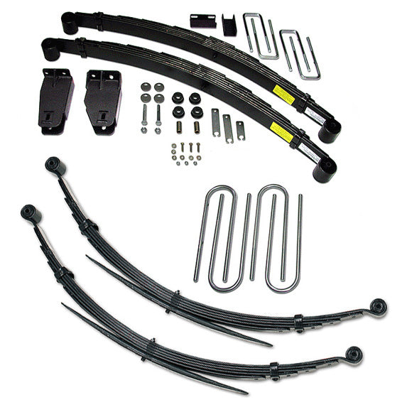 4 Inch Lift Kit 88-96 Ford F250 4 Inch Lift Kit with Rear Leaf Springs Fits Models with Diesel or 460 Gas Engine Tuff Country-1