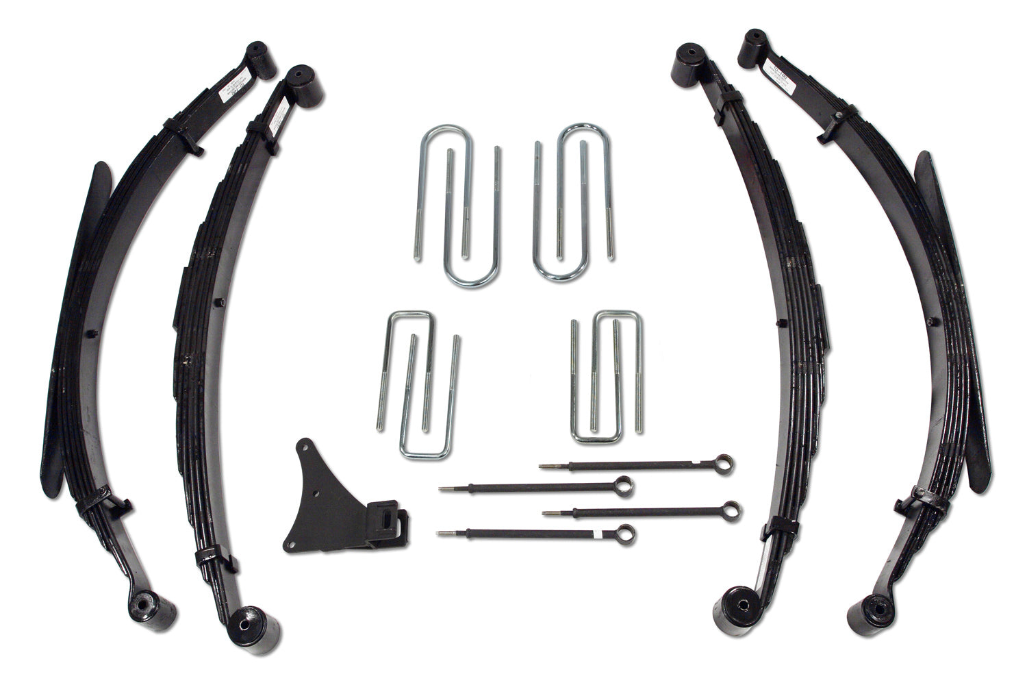 4 Inch Lift Kit 1986-97 Ford F350 4x4 Standard & Crewcab - 4 Inch Lift Kit with Rear Leaf Springs Tuff Country-1